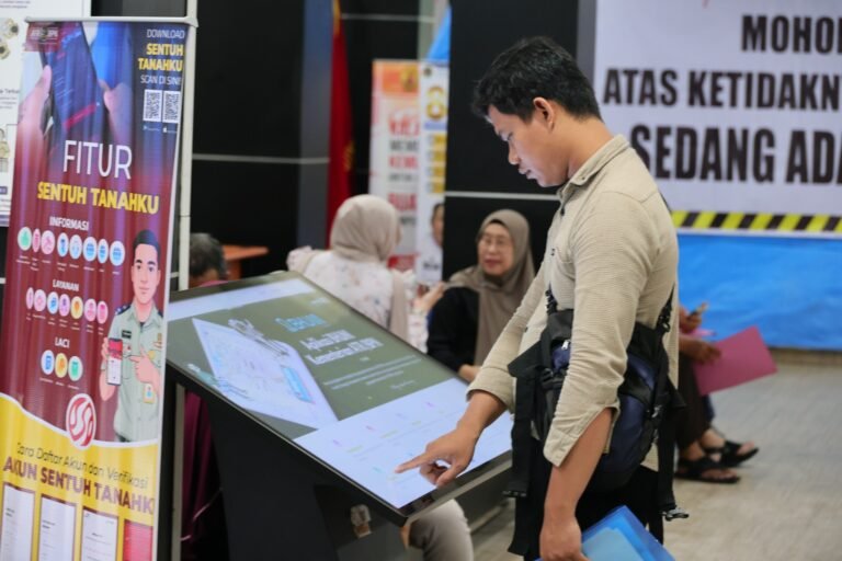 Atur Jadwal Kedatangan ke Kantah Lebih Mudah Melalui Fitur Antrian Daring Sentuh Tanahku
