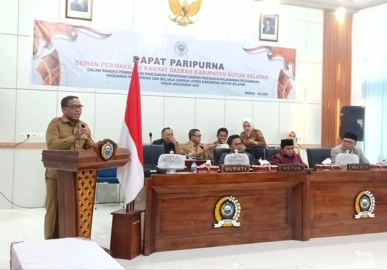 Usai Pertanggungjawaban APBD 2025 Disepakati, Sekda Buton Selatan: Kritik DPRD Bahan Evaluasi Kami
