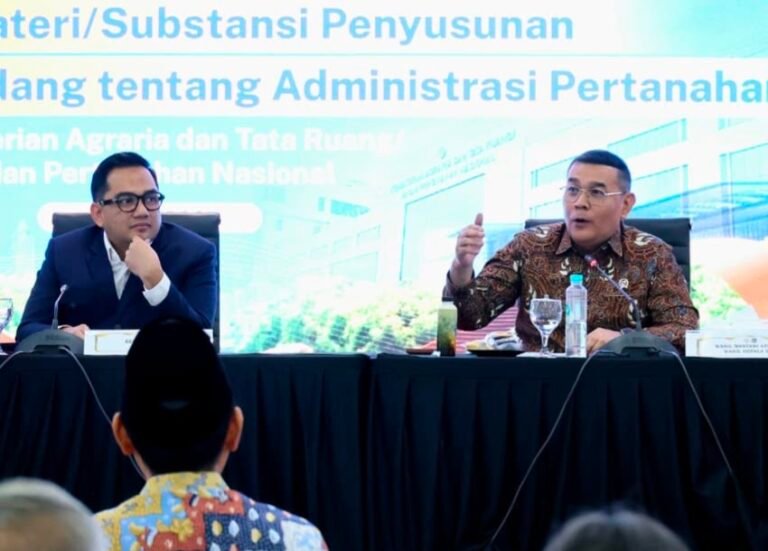 ATR/BPN Matangkan RUU Administrasi Pertanahan, DPR Soroti Tiga Masalah Krusial