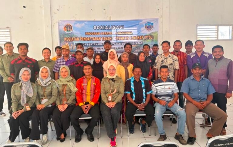Sosialisasi PTSL 2026 di Siompu, Kantah Buton Selatan Minta Pemdes Aktif Bantu Warga