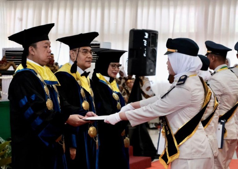 Wisuda 568 Taruna Politeknik Agraria STPN, Menteri Nusron Tekankan Integritas Insan Pertanahan