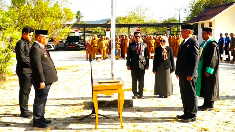 Bupati Buton Selatan Lantik Sekwan dan Kasatpol PP Baru, Ini Pesannya!